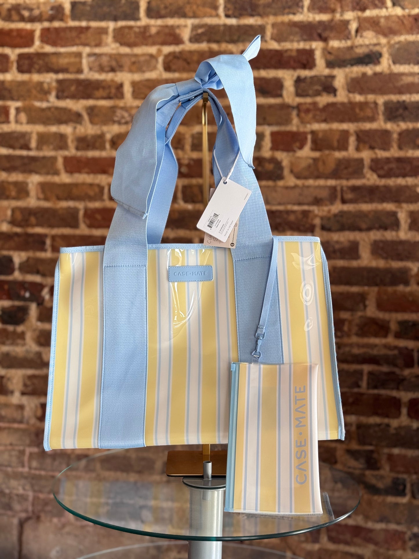Cabana Stripe Case Mate Jelly Bag