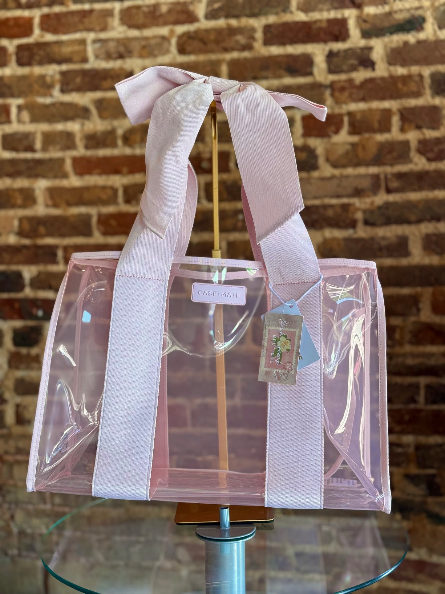 Ballet Bow Pink Case Mate Jelly Bag