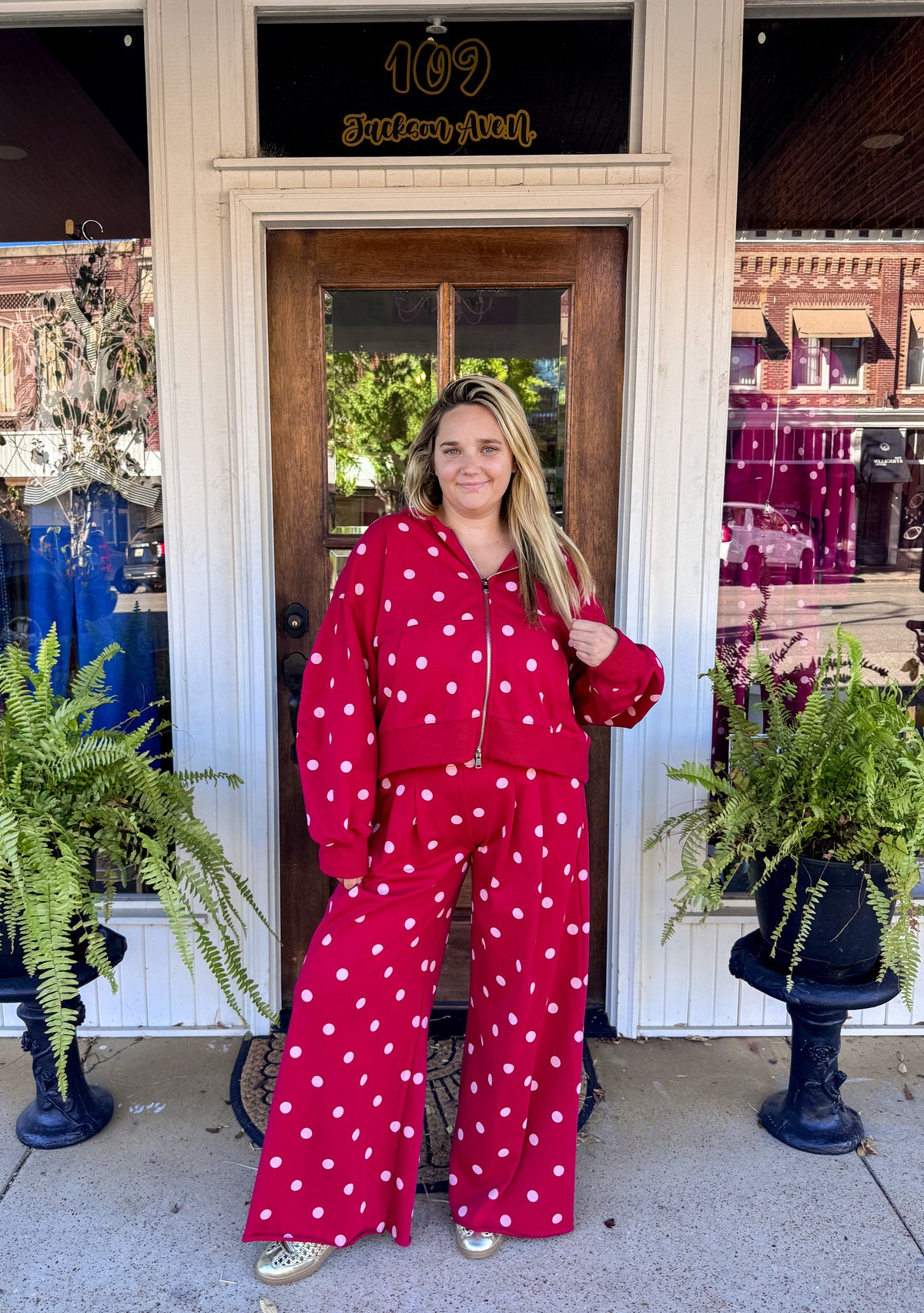 Pretty In Polka Dots Pants