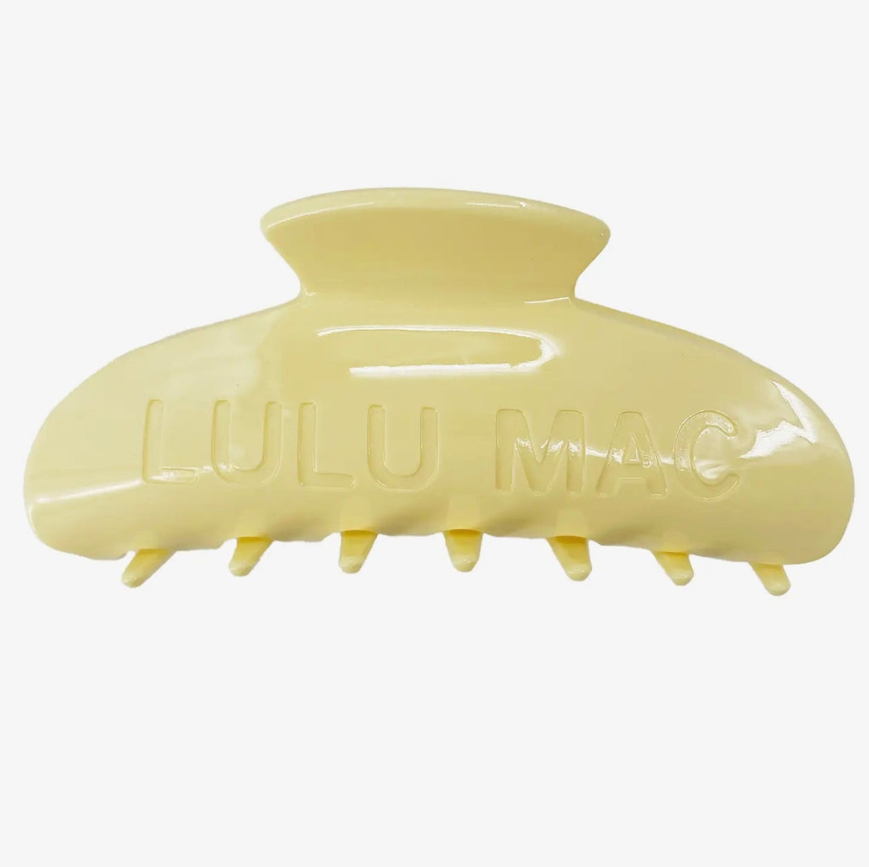 Lulu Mac Everyday Claw Clip Light Yellow