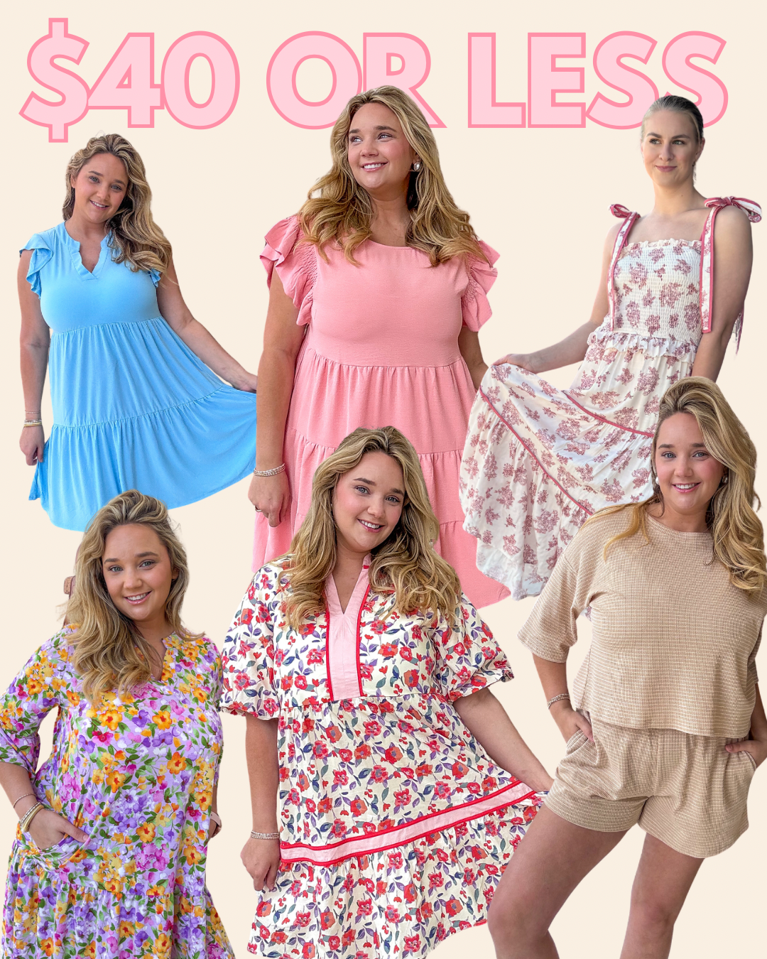 $40 AND LESS COLLECTION