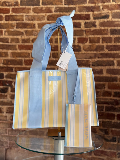 Cabana Stripe Case Mate Jelly Bag