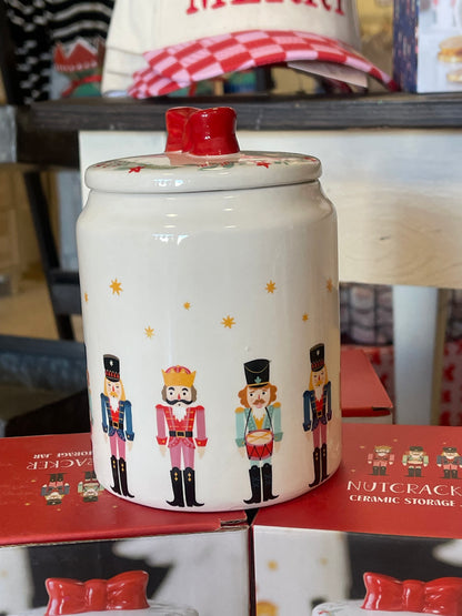 Nutcracker Cookie Jar