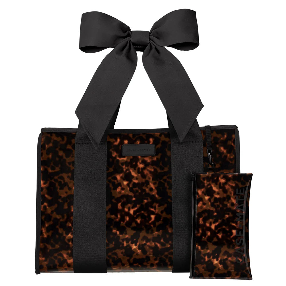 Tortoiseshell Bow Case Mate Jelly Bag (Copy)