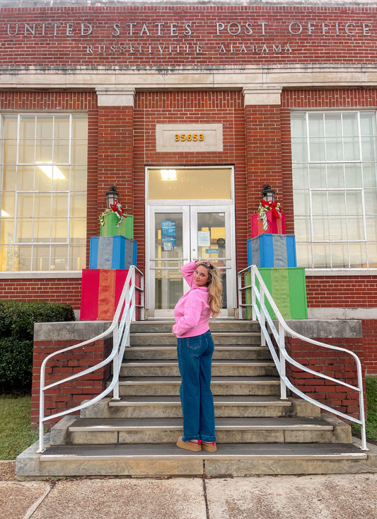 Dark Wash Wide Leg Jeans