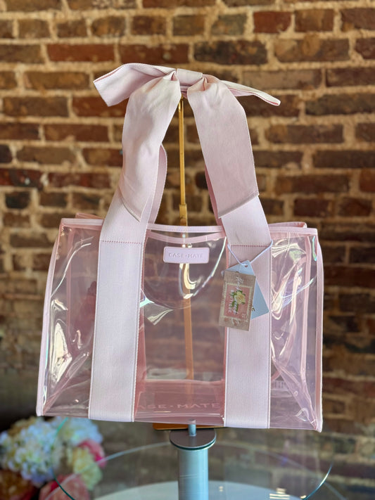 Ballet Bow Pink Case Mate Jelly Bag
