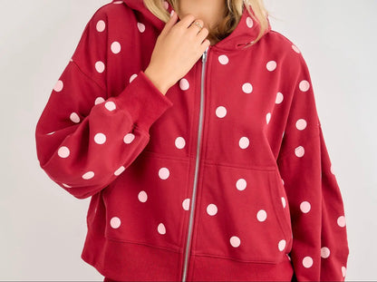 Pretty In Polka Dot Top