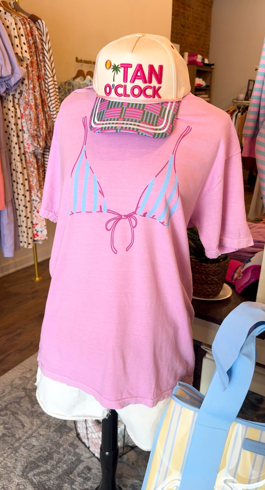 PRE-ORDER Pink & Blue Bikini T-shirt