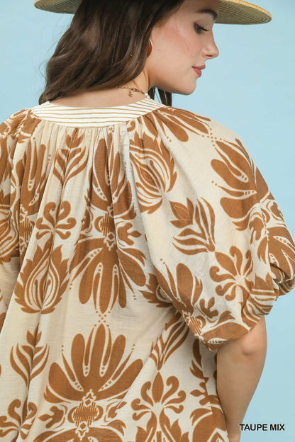 Rust & Ivy Floral Top