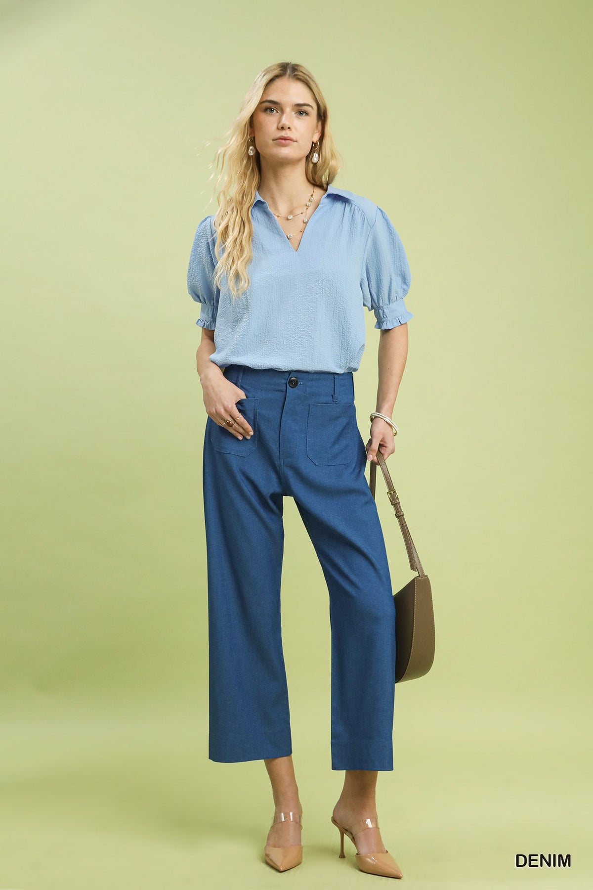 Lightweight Denim Pants