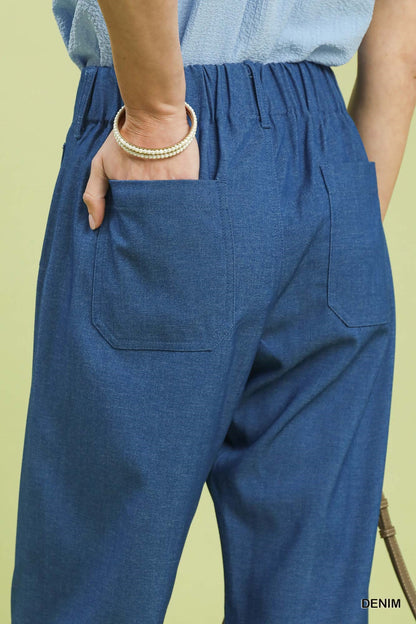 Lightweight Denim Pants
