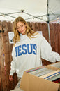 Jesus & God Is Good  Reversible Sweatshirt
