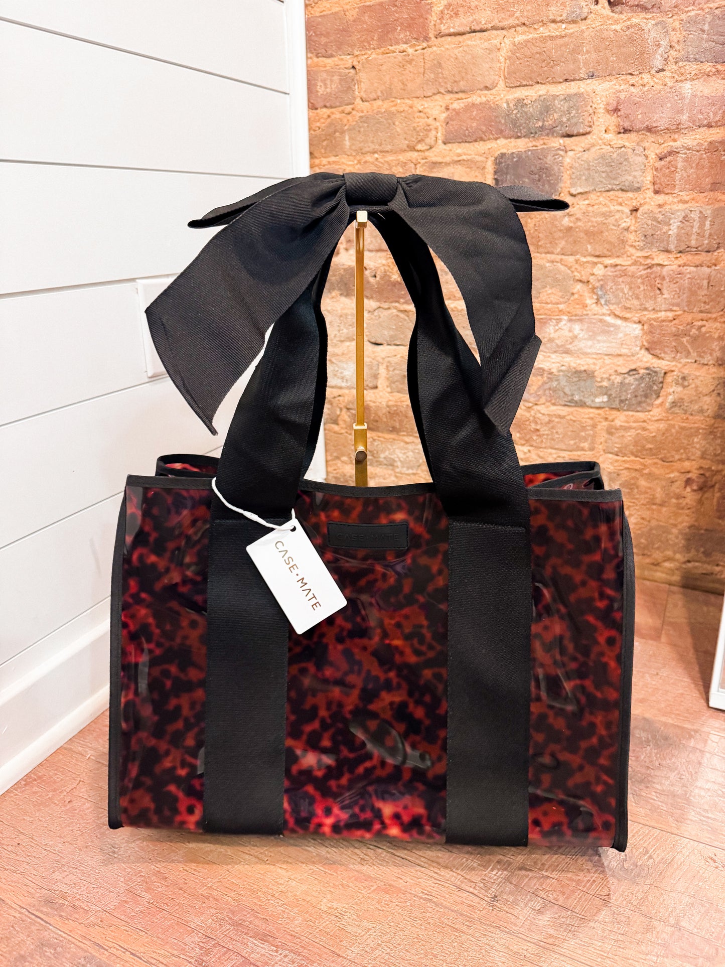 Tortoiseshell Bow Case Mate Jelly Bag (Copy)