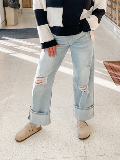 Relaxed Fit Lightwash Jeans