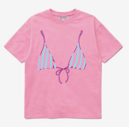 PRE-ORDER Pink & Blue Bikini T-shirt