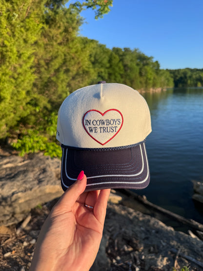 In Cowboys We Trust Trucker Hat