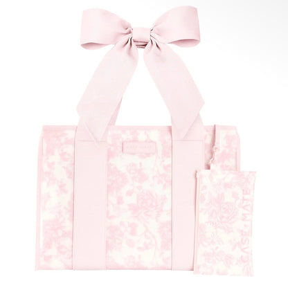 PREORDER Case-Mate Afternoon Rosé Bow Jelly Tote Bag