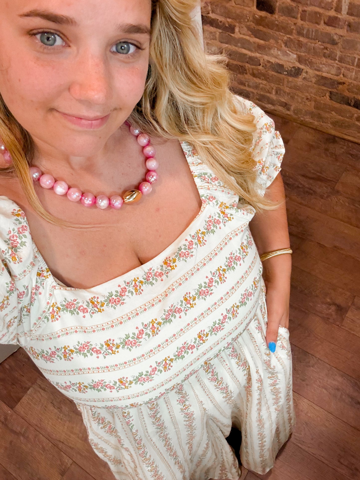 Dainty Floral Print Jumpsuit