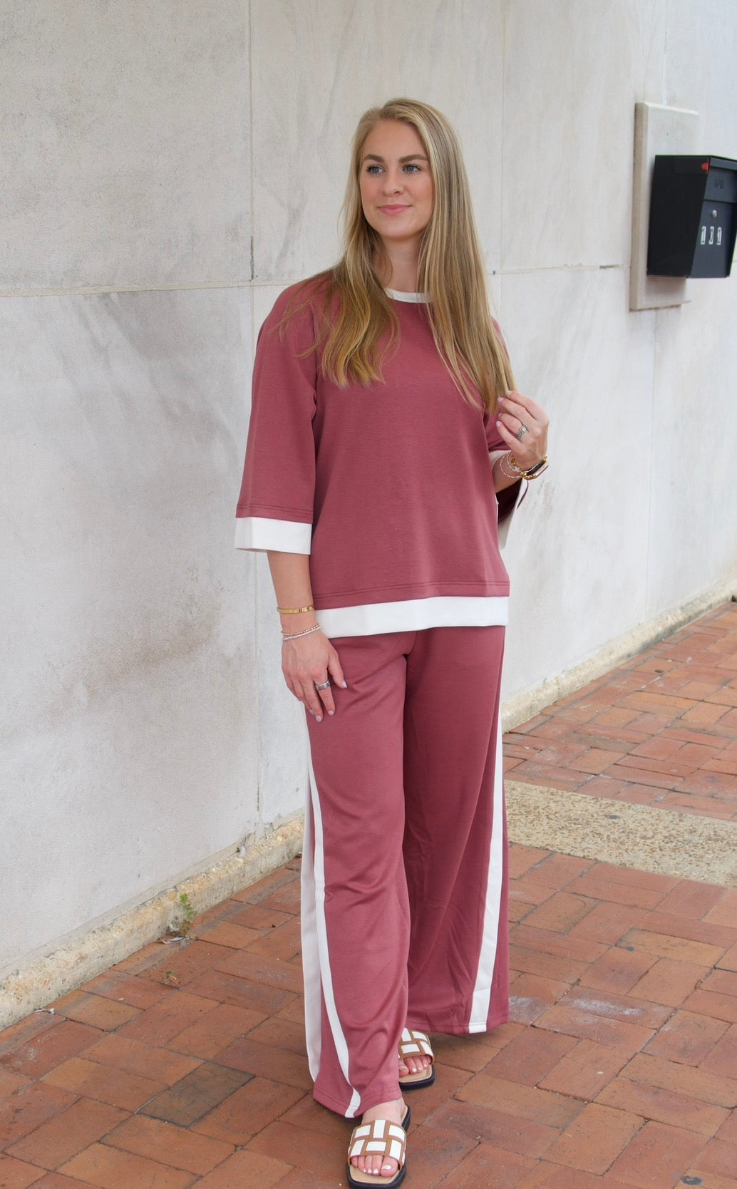 Marasal Bottoms With White Trim