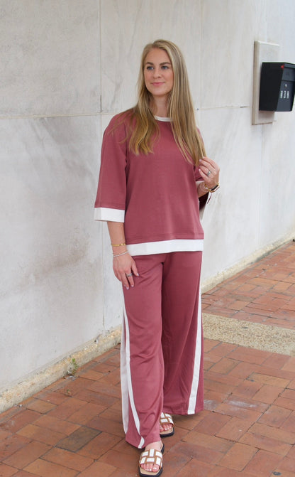 Marasal Bottoms With White Trim