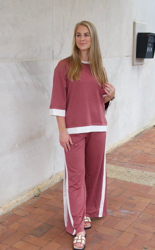 Marasal Bottoms With White Trim