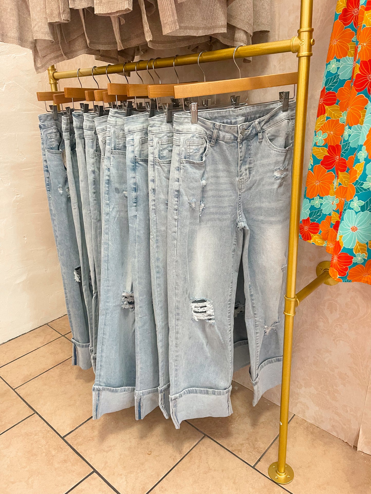 Relaxed Fit Lightwash Jeans