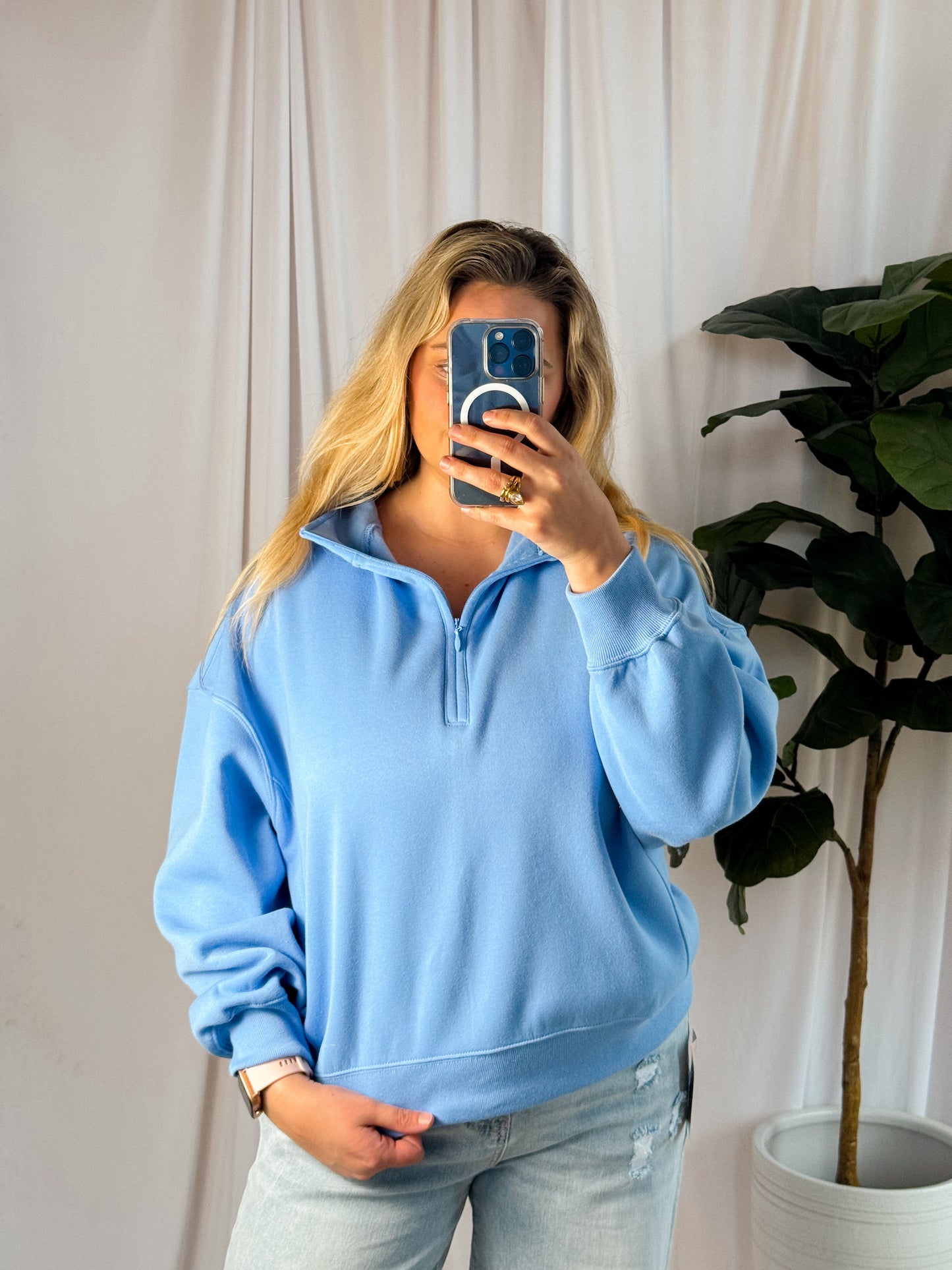 Essential Half-Zip Pullover