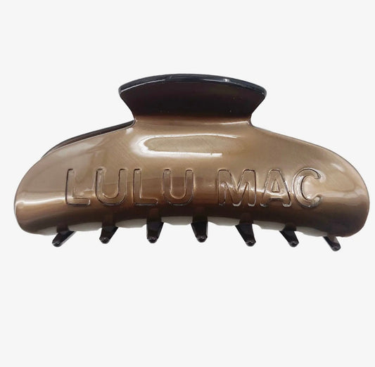 Lulu Mac Everyday Claw Clip Brown