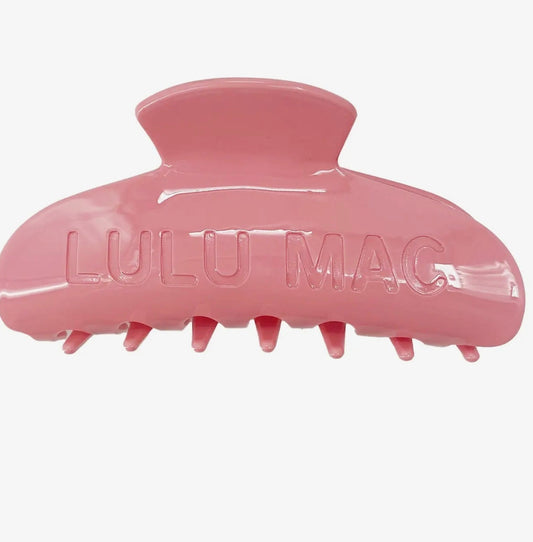 Lulu Mac Everyday Claw Clip Pink