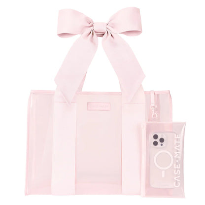 Ballet Bow Pink Case Mate Jelly Bag