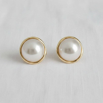 Pearl Stud Earrings
